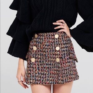 Storets Hera Tweed Mini Skirt